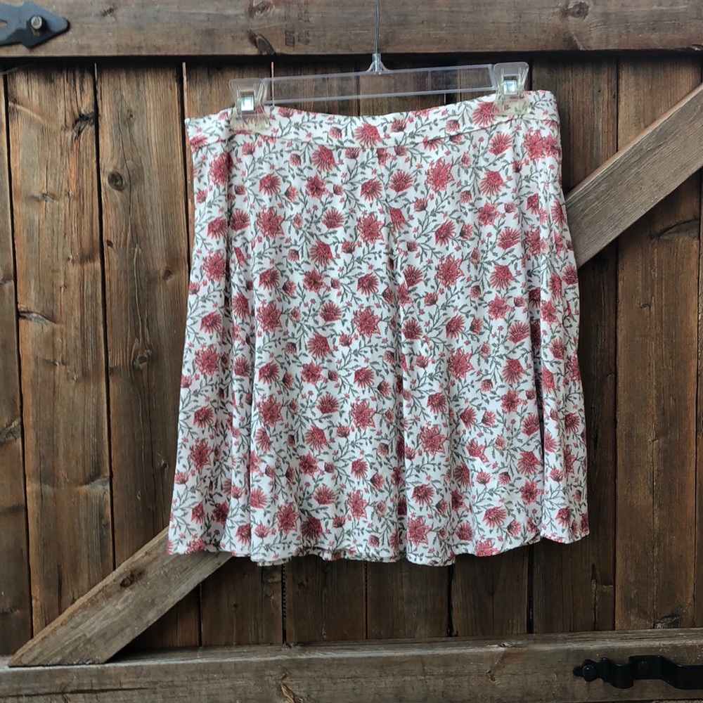 H&M Floral Skirt, size 12